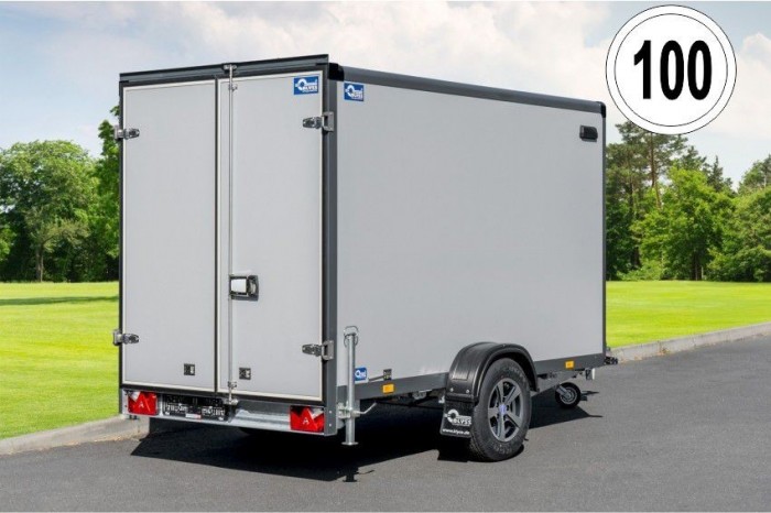 <strong>FS1330/180HL grau</strong> Kofferanhänger mit Sandwichwänden