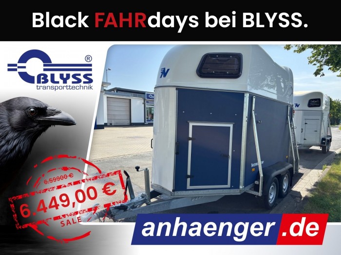 <strong>BLACK MONTH Saphir M</strong> Pferdeanhänger